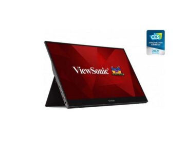 Viewsonic Computer Monitor Screen (16in) TD1655 Touchscreen Portable