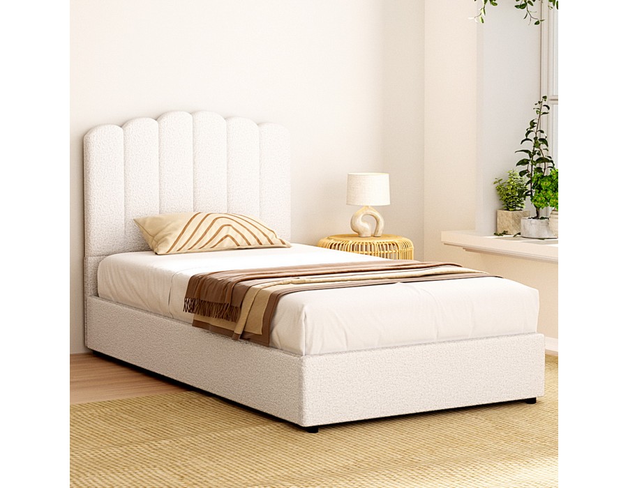 Bed Base (King Single Size) White - Image 5